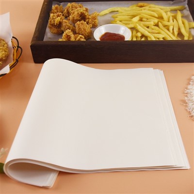 Lembar Kertas Barbekyu Kue Perkamen Sekali Pakai 40gsm